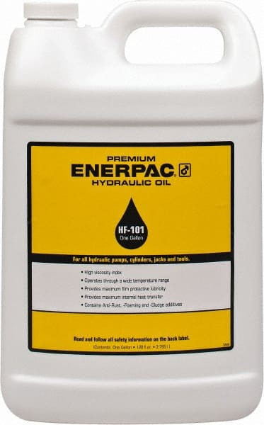 Enerpac 1 Gal Bottle Mineral Hydraulic Machine Oil ISO 32, 36.5 to 375°F HF101 00923102
