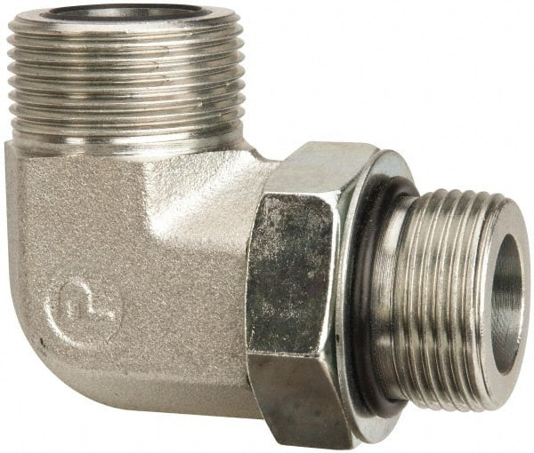 Parker Hannifin 1" Tube OD x 15/1612 UN/UNF Steel Zinc Plated