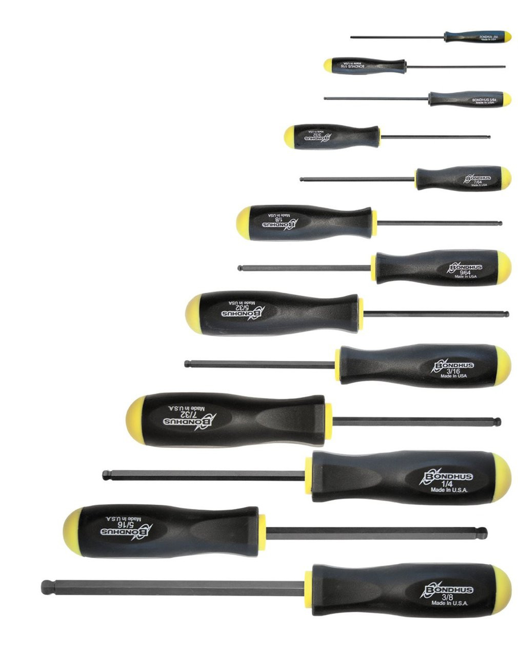 Bondhus Ball Driver Hex Driver Sets BSX13 Penn Tool Co., Inc