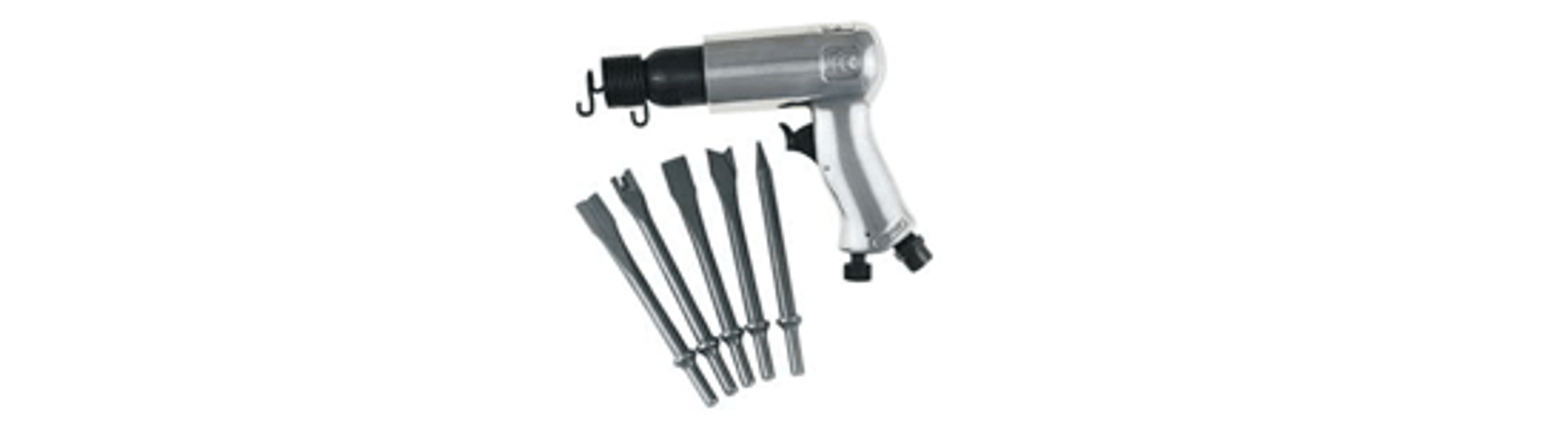 Ingersoll Rand General Duty Air Hammer Kit with 5Piece Air Chisel Set