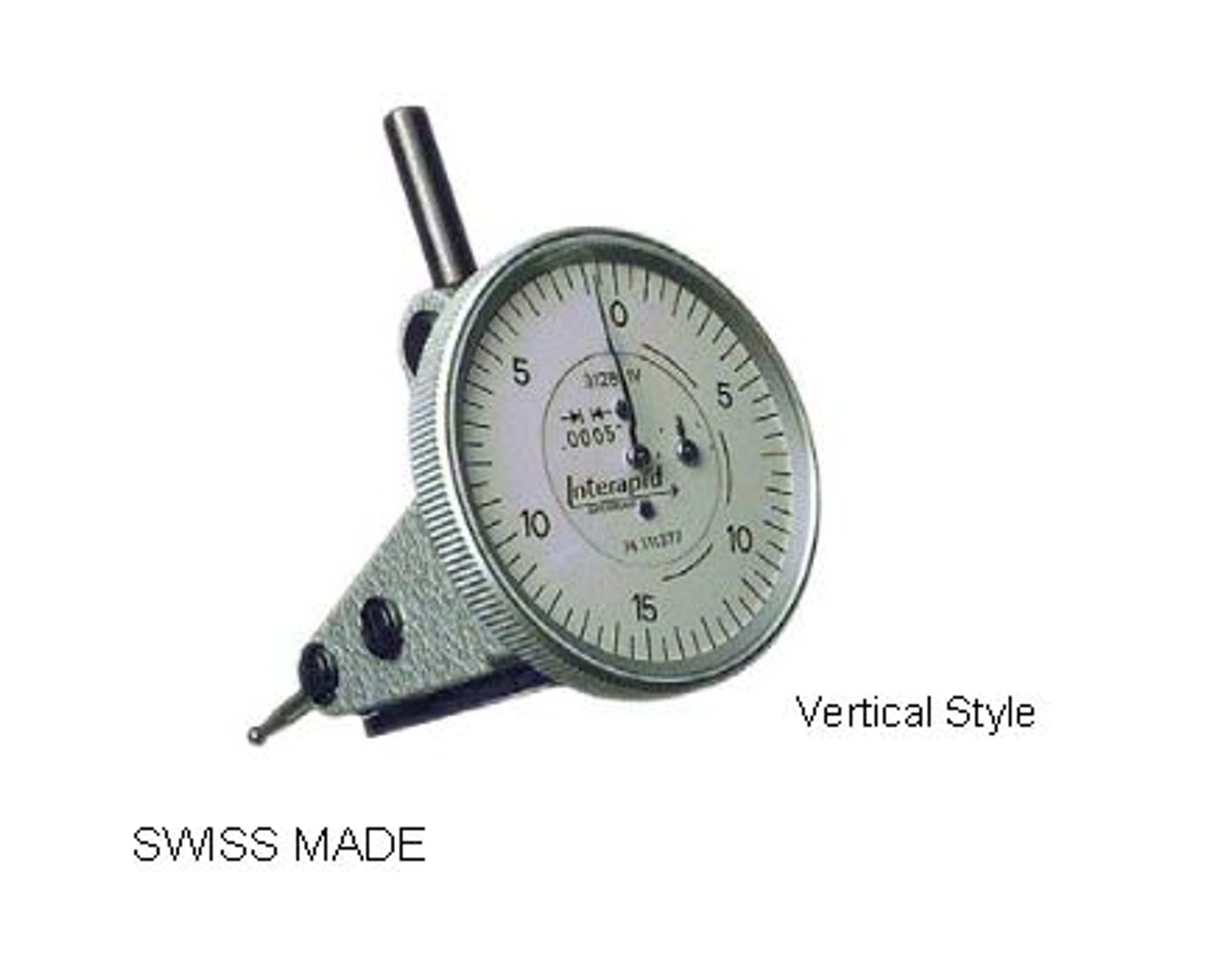Interapid Vertical Dial Test Indicator 74.111377 312B1V Penn Tool
