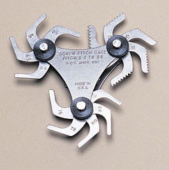 PEC Tools Model 5651, Screw Pitch Gage 484 (51 Leaf) SPG396