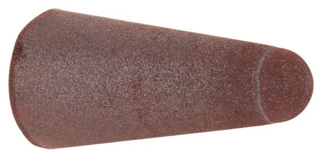 Rubberized Abrasive Point, Max. 20,000 RPM, Fine Grade, Code 2T, Taper
