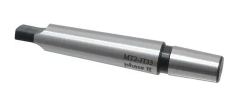 Precision Drill Chuck Shank, MT 2, J33 Taper 716902 Penn Tool Co