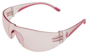PRO-SAFE Eva Womens Safety Glasses, Pink Lens, Scratch Resistant, Pink Frame - 56-154-8