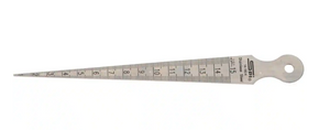 SPI Taper Gage 1/32" to 5/8" Measurement, 1 Leaf Taper Gage - 14-180-4