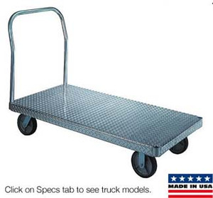 Wesco Aluminum Platform Trucks Treadplate Model - 350036