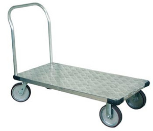 Wesco Thrifty Plate Aluminum Tread Platform Truck - 273606