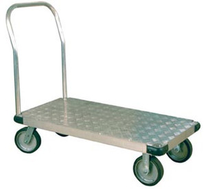 Wesco Thrifty Plate Aluminum Tread Platform Trucks