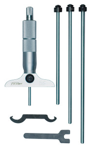 Fowler Economy Depth Micrometer, 0-4", 2.5" Base - 52-225-110