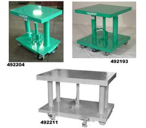 Lexco Foot Operated and Electric Hydraulic Lift Table - 492204