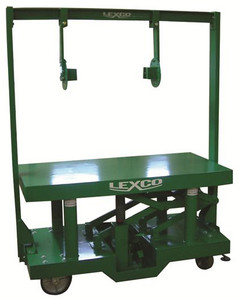 Lexco DH Series Hydraulic Die Handler DH-3339-22, 2000 lbs. Capacity, 30" x 30" Table - 499243