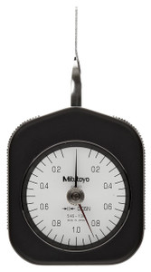 Mitutoyo Dial Tension Gage Series 546, Peak Hold, 0.1-1N Measuring Force - 546-136