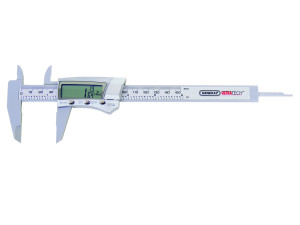 General 6" Digital Fractional Caliper (Carbon Fiber) - 1466