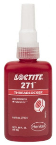 Loctite High Strength Liquid Threadlocker #271, 50 mL - 62-807-3