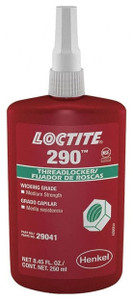 Loctite Medium Strength Liquid Threadlocker #290, 250 mL - 62-817-2