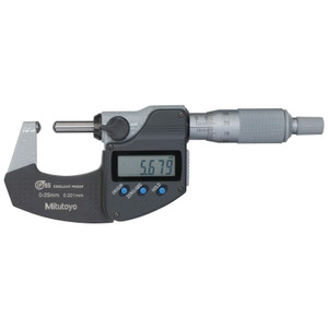 Mitutoyo Electronic Spherical Face Micrometer, 0-1in/0-25mm - 395-371-32