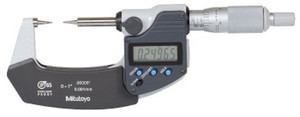 Mitutoyo Digital Point Micrometer, 1"-2"/25.4-50.8mm - 342-362
