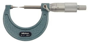 Mitutoyo Mechanical Point Micrometer w/o Carbide Steel Tip - 112-177