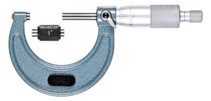 Mitutoyo Outside Micrometer with ratchet stop, 1-2" - 103-178