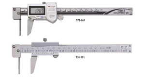 Mitutoyo Tube Thickness Caliper Series 573, 536 - ABSOLUTE Digimatic and Vernier Type