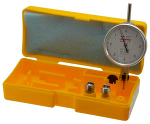 Peacock Dial Test Indicator, Horizontal, 0 - 0.008" Range, White Dial Face - 11-880-2
