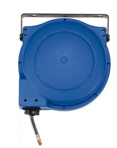 PRO-SOURCE 33 ft. Spring Retractable Hose Reel 180 psi, Hose Included - 93-392-9
