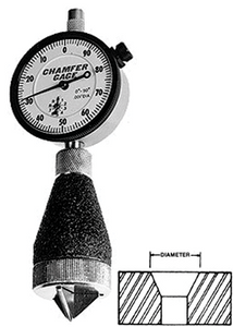 Precise Chamfer Gage, Capacity 0 - 1/2" - CC-512