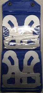 Precise 8 Piece Radius Gage Set, 1-1/16" to 1-1/2" by 16ths - RGS-302