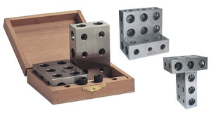 Precise Universal 1-2-3 Blocks With Wood Case - UBS-123