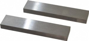 SPI Precision Steel Parallels, Matched Pair, 1/2" Thick x 6" Long, 1-3/8" Height - 13-224-1
