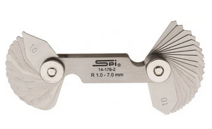 SPI Metric Radius Gage 1-7mm - 14-176-2