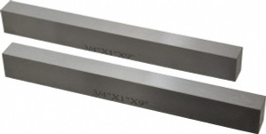 SPI Precision Steel Parallels, Matched Pair, 3/4" Thick x 9" Long, 1" Height - 13-231-6
