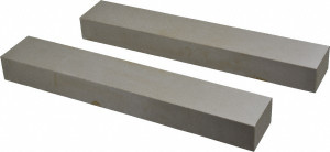 SPI Precision Steel Parallels, Matched Pair, 1-1/4" Thick x 12" Long, 2" Height - 13-236-5