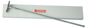 SPI Telescoping Hole Gage, Extended Length Handle, Satin Chrome, 5/16 - 1/2" - 15-445-0