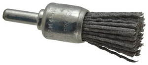 Dico Nylon End Brush #505-775, Coarse Grit, Gray - 87-991-6