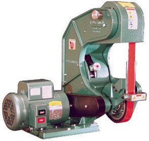 Burr King Three Wheel Belt Grinder - Model 760 - 71803