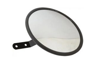 Pro Safe Indoor & Outdoor Round Vehicle/Utility Safety Traffic & Inspection Mirrors Glass Lens 8" Diameter  - 56-477-3