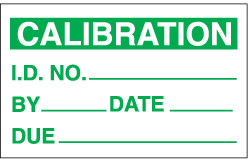 SPI Miniature Clear Cover Calibration Labels (Pack of 140 Color Black) - 14-008-7