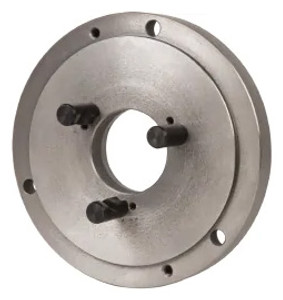 Interstate Chuck Adapter for 3-Jaw Self-Centering Plain Back Chucks, "D" Series for Camlock Spindles, 8" dia. D1-4 - 34-736-9