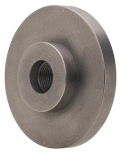 Interstate Chuck Adapter for 3-Jaw Self-Centering Plain Back Chucks, Threaded, 6" dia., 1 3/4-8 Spindle Nose - 34-743-5