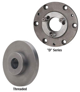 Interstate Chuck Adapters for 3-Jaw Self-Centering Plain Back Chucks