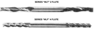 Precise Miniature End Mills Double End 3/16" Shank