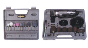Precise 1/4" Angle Air Die Grinder With 48 PC Kit - 1296