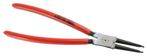 Knipex Retaining Ring Pliers, Internal Straight Style #4411J3, 9" Length - 97-596-1