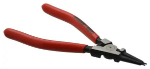 Knipex Retaining Ring Pliers, External Straight Style #4611A1, 5-1/2" Length - 97-599-5
