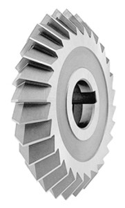 TMX Double Angle Milling Cutter, 2-3/4" dia., x 1/2" face width x 1" hole size, 60° Angle - 5-718-010