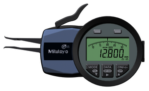 Mitutoyo Digimatic Caliper Gage Series 209 - Internal (Range 0.10 - 0.49" / 2.5-12.5mm) - 209-550