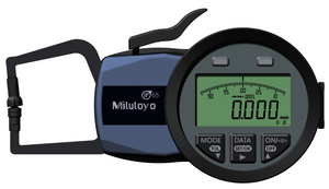 Mitutoyo Digimatic Caliper Gages Series 209 (Range 0 - 0.39" / 0 - 10mm) - 209-571