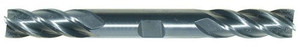 Putnam 4 Flute M-42 Cobalt Centercutting Double End Mill, 1/4" - 45-847-1